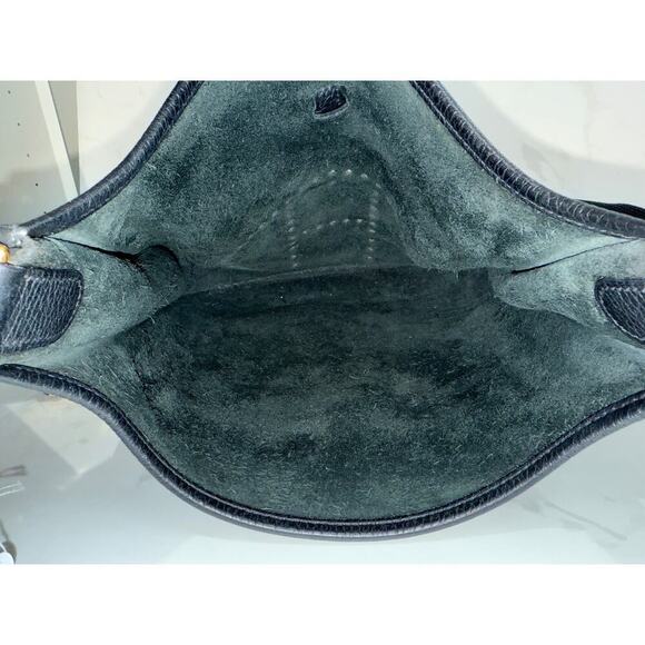 Hermes Evelyne 3PM Clemence Shoulder Bag in Black Leather - Picture 4 of 9